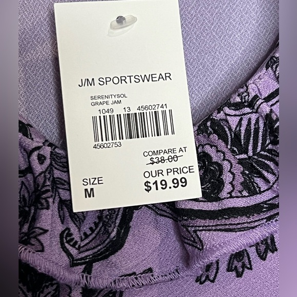 NWT - Cato Women’s sleeveless top - purple - size Medium - Picture 4 of 5